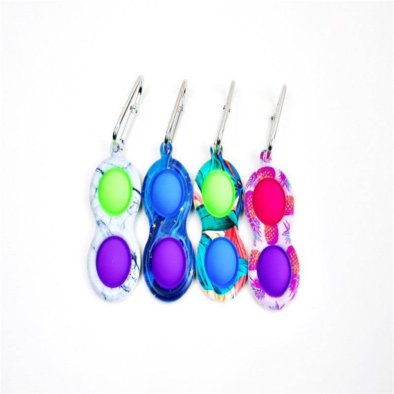 Fidget Pop it Toy Party Favor Key Chain Keychain Finger colors Toys Bubble Board Game Sensory simple dimple Stress Reliever
Fidget Pop it Toy Party Favor Key Chain Keychain Finger colors Toys Bubble Board Game Sensory simple dimple Stress Reliever