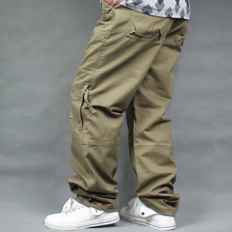 2021 New Spring Load Casual for Cotton Pocket with Lateral Zipper Loose Wide Straight Pants Running Men Clothes Plus Size Izmc, Black
2021 New Spring Load Casual for Cotton Pocket with Lateral Zipper Loose Wide Straight Pants Running Men Clothes Plus Size Izmc, Black