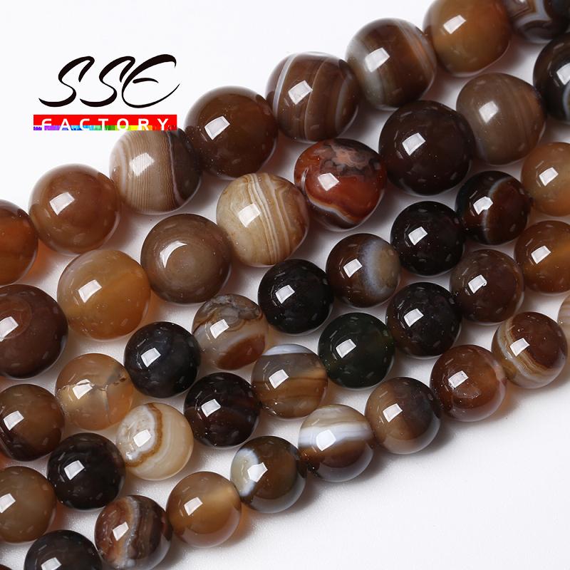 Other Natural Brown Striped Agates Stone Beads Round Loose For Jewelry Making DIY Bracelet Necklace Accessories 4 6 8 10 12 14mm
Other Natural Brown Striped Agates Stone Beads Round Loose For Jewelry Making DIY Bracelet Necklace Accessories 4 6 8 10 12 14mm