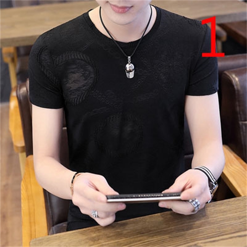 2021 New Short-sleeved T-shirt Male Korean Version of the Self-cultivation Cotton Tight White Shirt Thin Section Vk0d
2021 New Short-sleeved T-shirt Male Korean Version of the Self-cultivation Cotton Tight White Shirt Thin Section Vk0d