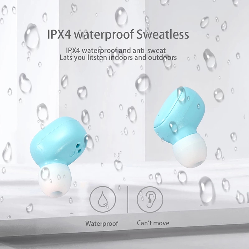 A6S PRO Wireless Bluetooth TWS Earphone Mini Earbuds With charge case noise canceling Sport Headset For all smartphone