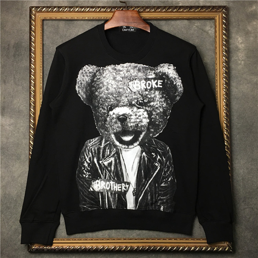 2021 New Moletom Masculino Sweaterwear Dd 100% Algodo Preto e Branco Com Estampa De Urso Dos Desenhos Animados | 41935d536 Bxy0, White
2021 New Moletom Masculino Sweaterwear Dd 100% Algodo Preto e Branco Com Estampa De Urso Dos Desenhos Animados | 41935d536 Bxy0, White