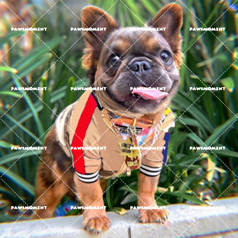 French Budog Autumn Jacket Red Bue Striped Pet Dog Cothes for Sma Dogs Cothing Chihuahua Coat Dog Accessories PC1426, Brown
French Budog Autumn Jacket Red Bue Striped Pet Dog Cothes for Sma Dogs Cothing Chihuahua Coat Dog Accessories PC1426, Brown