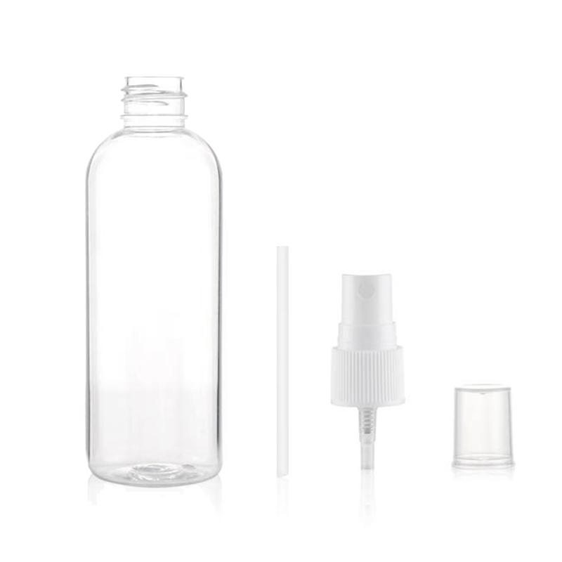 1.7 Oz Plastic Clear Spray Bottles, 50Ml Refillable Fine Mist Sprayer Bottles Makeup Cosmetic Atomizers Empty Small Spray Bottle