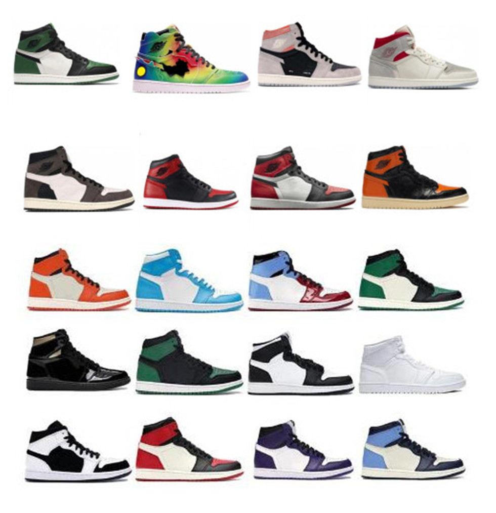 Top Quality University retro 1 1s Basketball Shoes Mens Women Candy Fusion Red Bred Unc Patent Pollen Hyper Royal JORDÁN Seafoam Chicago Black Silver Toe Sneakers, Customize
Top Quality University retro 1 1s Basketball Shoes Mens Women Candy Fusion Red Bred Unc Patent Pollen Hyper Royal JORDÁN Seafoam Chicago Black Silver Toe Sneakers, Customize
