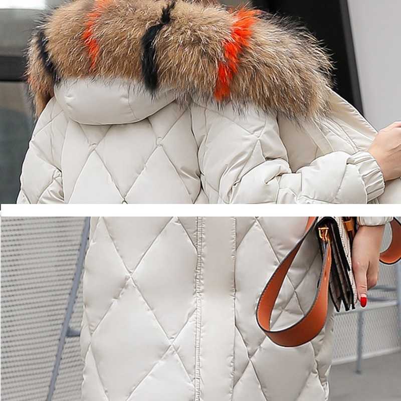 Fashion Slim Women Winter Jacket Cotton Padded Warm Thicken Ladies Coat Hooded Long Coats Parka Womens Jackets 210923Z