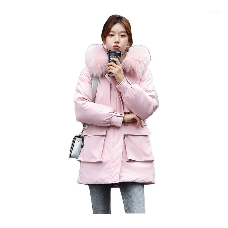 Women's Down & Parkas Women Medium Long Winter Jacket Fur Collar Detachable Hooded Windproof Oversize Cotton Padded Outwear Coat1, Blue
Women's Down & Parkas Women Medium Long Winter Jacket Fur Collar Detachable Hooded Windproof Oversize Cotton Padded Outwear Coat1, Blue