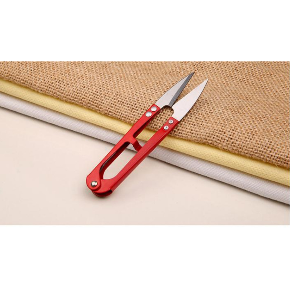 High Quality u Shape Clippers Trimming Scissors Sewing Tool Embroidery Snips Beading Thrum Thread Cutter Mini Scissors Wholesale