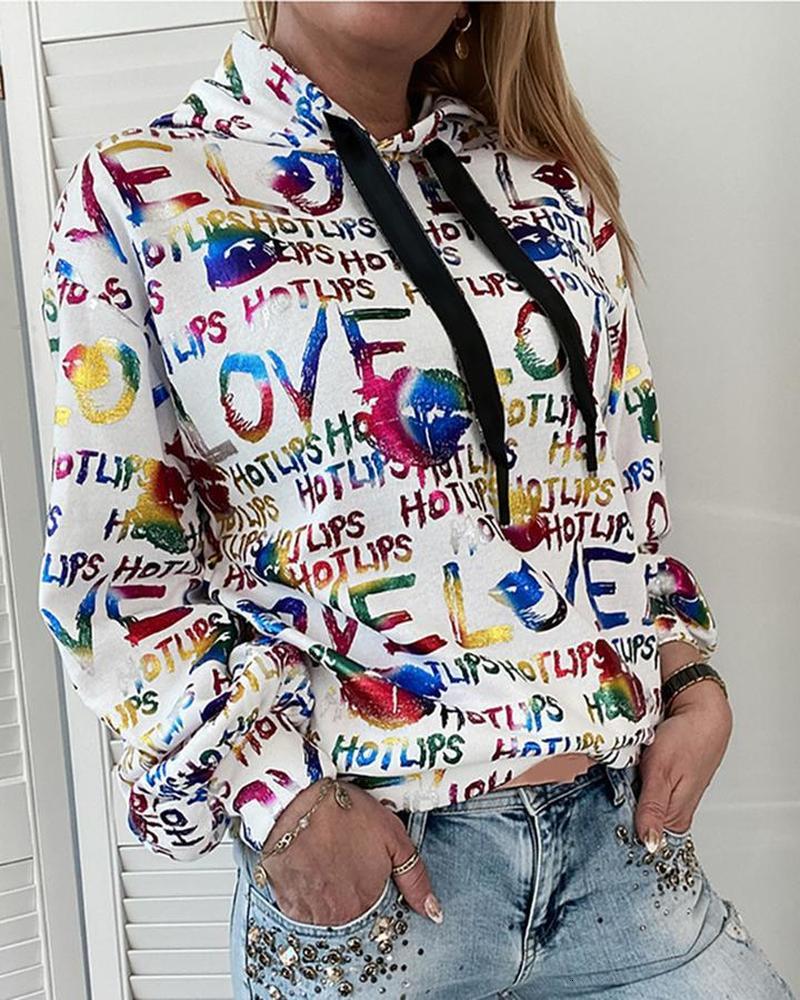 2021 New Colored Letter Printing Sweatshirt Women Loose Long Sleeve Oversized Pullovers Autumn Warm Hoodie Teens Harajuku Fashion Top A8wh, Style1
2021 New Colored Letter Printing Sweatshirt Women Loose Long Sleeve Oversized Pullovers Autumn Warm Hoodie Teens Harajuku Fashion Top A8wh, Style1