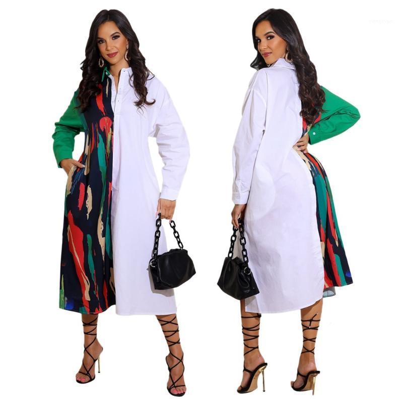 Casual Dresses Donsignet 2021 Fashion Loose Panelled Long Sleeve Turn-down Collar Shirt Style For Women, Multicolor
Casual Dresses Donsignet 2021 Fashion Loose Panelled Long Sleeve Turn-down Collar Shirt Style For Women, Multicolor