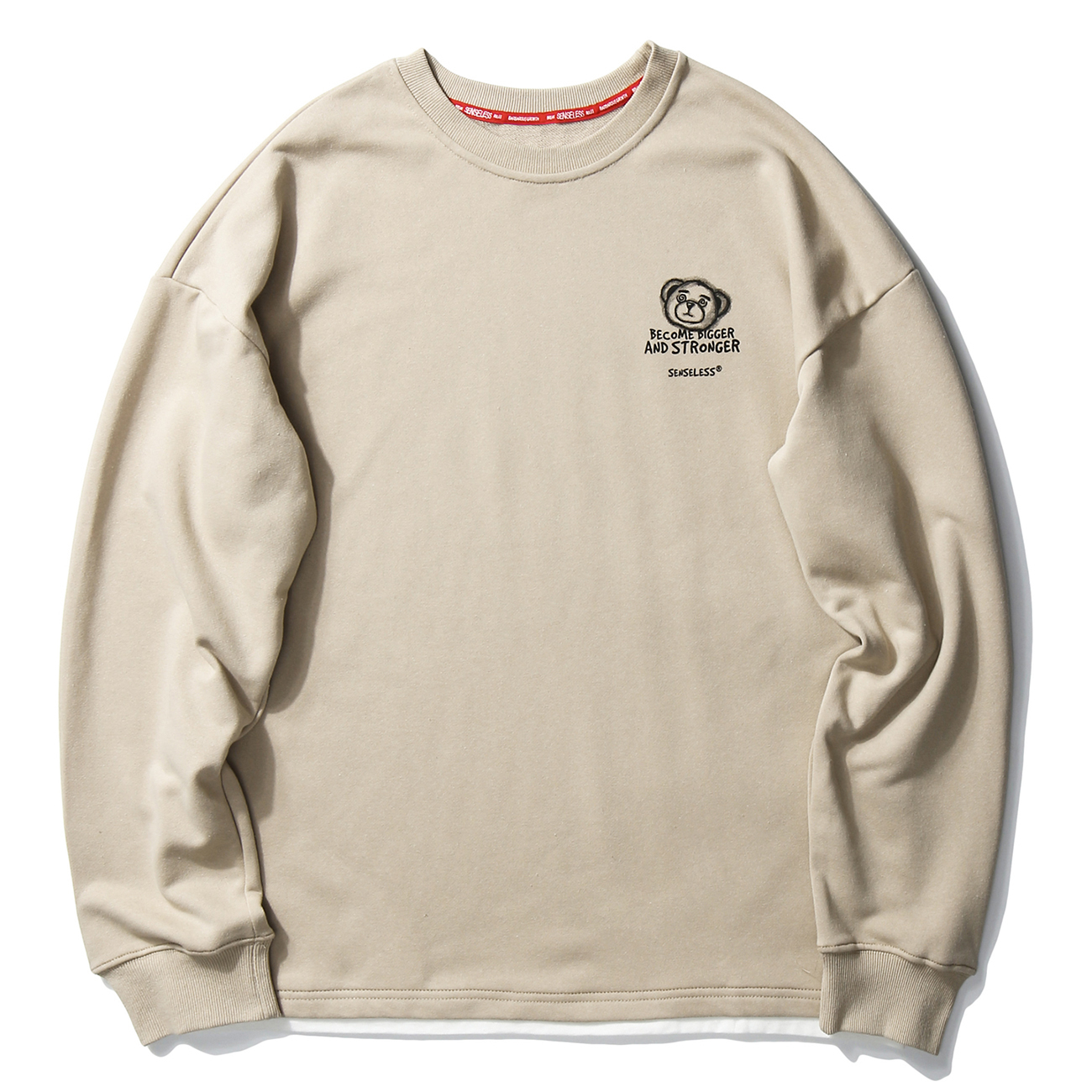 Aelfric Eden SOS Bear Print Sweatshirts Harajuku Streetwear Cotton Sweatshirt Hoodie Hip Hop Autumn Fashion Casual Pullover 201113