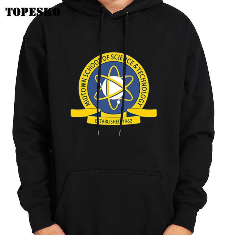 TOPESKO Movie Homecoming Fleece Hoodies Pullover Peter Tom Holland Cosplay Sweatshirt Unisex Tops 201020