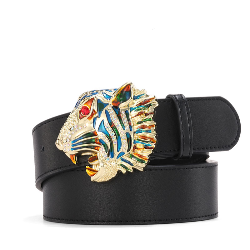 Color Lion Head Women's Wide Cow Leather U-shape Snake Type Versatile Mesh Red Inlaid Diamond Wind Fashion Belt, Black
Color Lion Head Women's Wide Cow Leather U-shape Snake Type Versatile Mesh Red Inlaid Diamond Wind Fashion Belt, Black