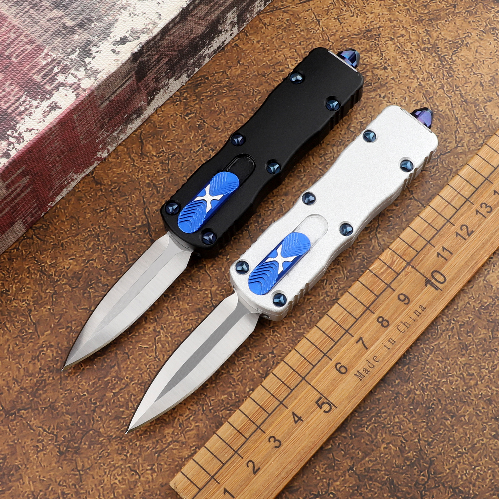 Mini Tactical Automatic Folding Knife Aviation Aluminum Handle D2 Blade Quick Opening Outdoor Hunting Self-defense EDC Tool Holiday Gift
Mini Tactical Automatic Folding Knife Aviation Aluminum Handle D2 Blade Quick Opening Outdoor Hunting Self-defense EDC Tool Holiday Gift