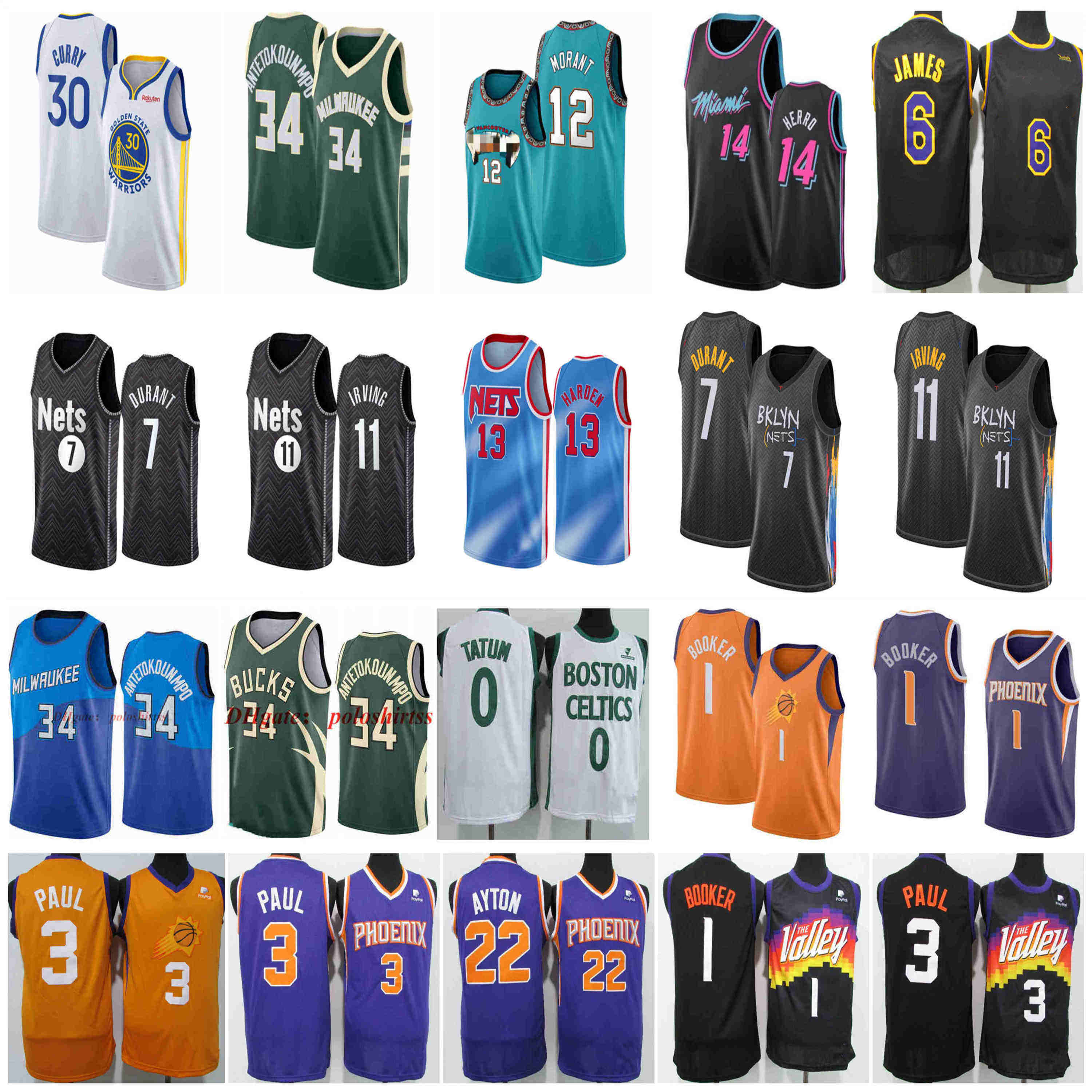 Chris 3 Paul DeAndre 22 Ayton Devin 1 Booker Jersey Giannis 34 Antetokounmpo Irving Durant Harden Morant Curry Butler Wade Herro Young 77 Doncic Basketball Jerseys, As photo
Chris 3 Paul DeAndre 22 Ayton Devin 1 Booker Jersey Giannis 34 Antetokounmpo Irving Durant Harden Morant Curry Butler Wade Herro Young 77 Doncic Basketball Jerseys, As photo