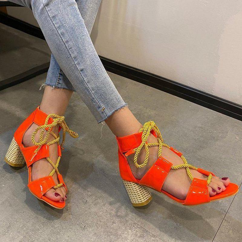 Dress Shoes MIYEDA Women's Sandals Cross-tied Open Toe Plus Size Ladies Block Heels Designer Fashion Modern Personality Female Pumps, Green
Dress Shoes MIYEDA Women's Sandals Cross-tied Open Toe Plus Size Ladies Block Heels Designer Fashion Modern Personality Female Pumps, Green