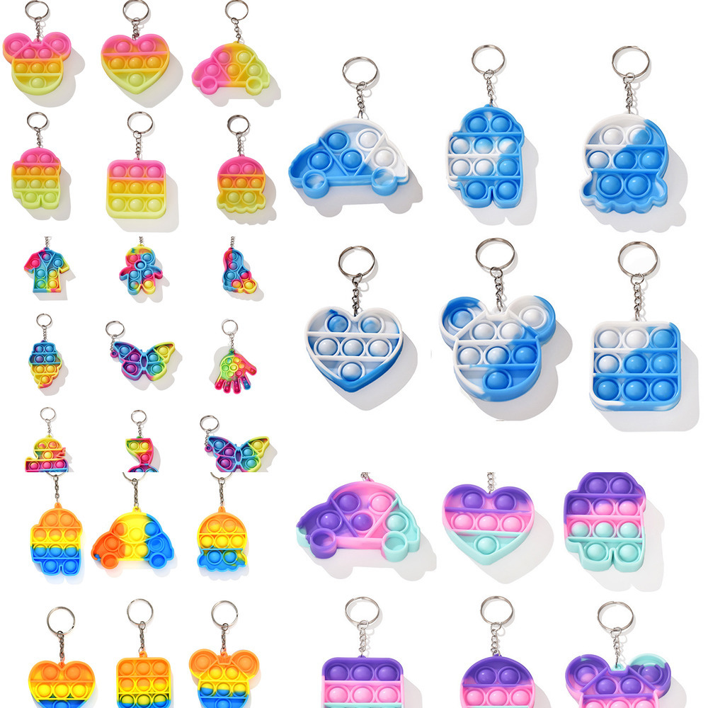 Fidget Toy Simple Dimple Small Keyring Pendant Push Bubbles Sensory Keychain Autism Special Needs Adult Kids Toys
Fidget Toy Simple Dimple Small Keyring Pendant Push Bubbles Sensory Keychain Autism Special Needs Adult Kids Toys