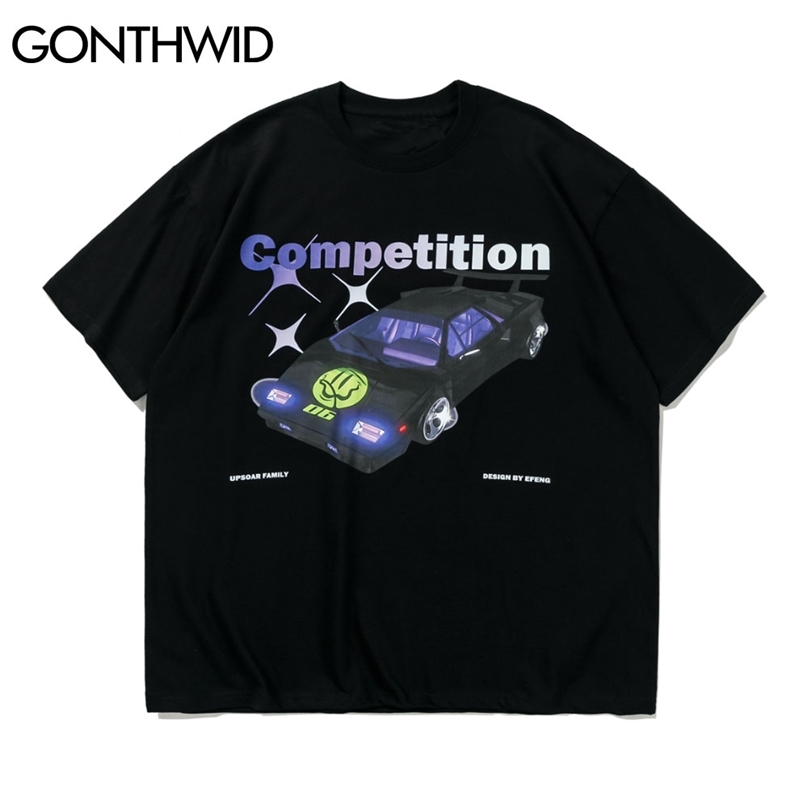 Tshirts Vintage Competition Car Print Cotton Tees Shirts Streetwear Harajuku Fashion Casual Short Sleeve T-Shirts Tops 210602, Black
Tshirts Vintage Competition Car Print Cotton Tees Shirts Streetwear Harajuku Fashion Casual Short Sleeve T-Shirts Tops 210602, Black