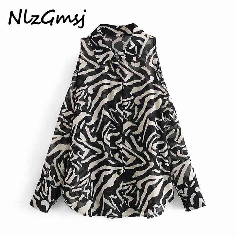 Blouse Women Spring Fashion Long Sleeve Loose Shirts Light Thin Zebra-stripe Blouses Femme Blusas 210628, As picture
Blouse Women Spring Fashion Long Sleeve Loose Shirts Light Thin Zebra-stripe Blouses Femme Blusas 210628, As picture