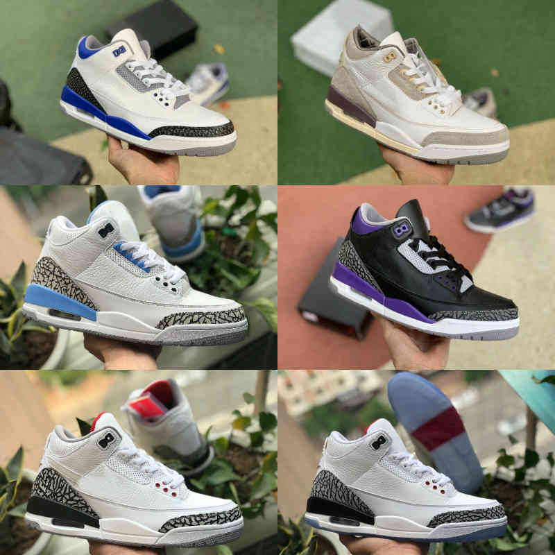 Jumpman Racer Blue 3 3S Basketball Shoes Mens Cool Grey A Ma Maniere UNC Fragment Knicks FREE THROW LINE JORDÃN Black Cement Pure White Cour
Jumpman Racer Blue 3 3S Basketball Shoes Mens Cool Grey A Ma Maniere UNC Fragment Knicks FREE THROW LINE JORDÃN Black Cement Pure White Cour
