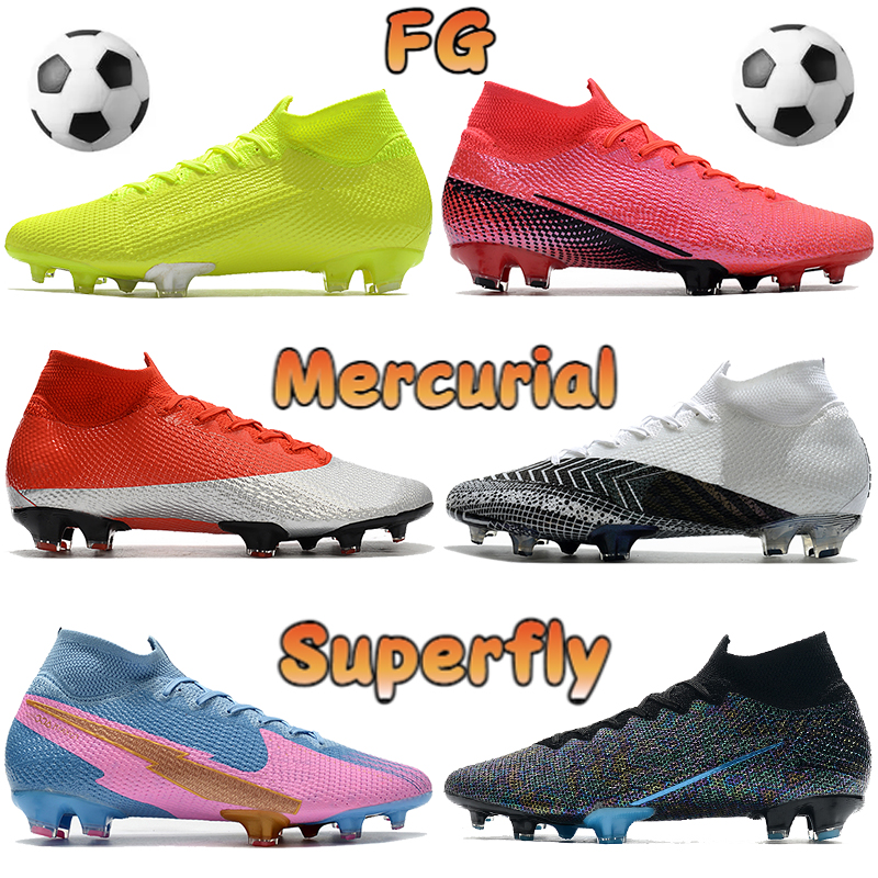 Top quality men soccer cleats Shoes Mercurial Superfly 7 Elite FG Lemon Venom laser crimson black metallic silver white pink designer football boots sneakers, Bubble wrap packaging
Top quality men soccer cleats Shoes Mercurial Superfly 7 Elite FG Lemon Venom laser crimson black metallic silver white pink designer football boots sneakers, Bubble wrap packaging