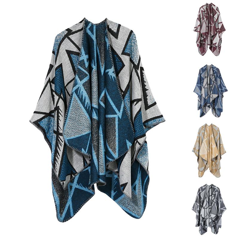 Other Event & Party Supplies 130cm Winter Cloak Women Soft Knitted Stripe Cardigan Capes Shawl Coat Ponchos Female Ethnic Cape Poncho Dropsh
Other Event & Party Supplies 130cm Winter Cloak Women Soft Knitted Stripe Cardigan Capes Shawl Coat Ponchos Female Ethnic Cape Poncho Dropsh