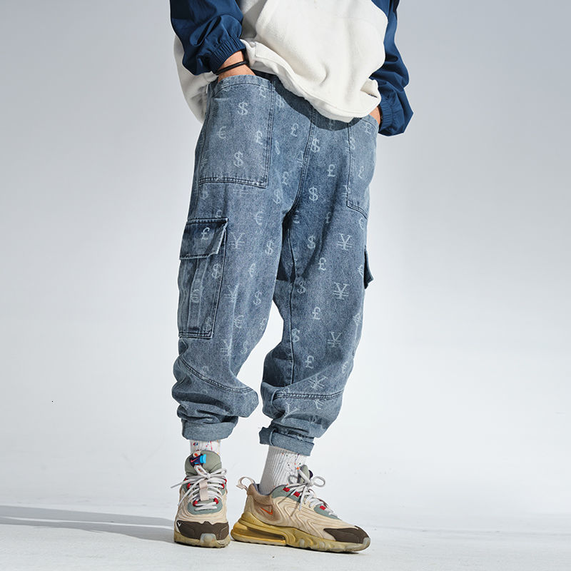 2021 New Male Haren Wide Impression Baggy Homme Cargo Pocket Biker Jeans Denim Pants Big M-5xl R6ik, Blue.
2021 New Male Haren Wide Impression Baggy Homme Cargo Pocket Biker Jeans Denim Pants Big M-5xl R6ik, Blue.