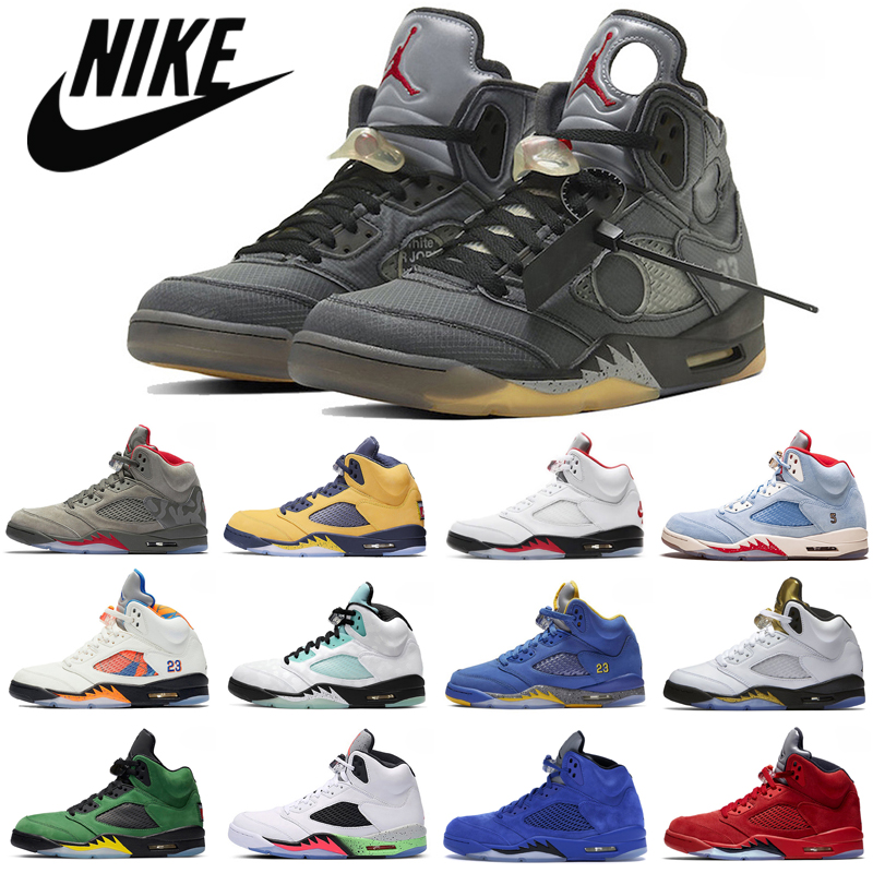 2021 Men women Basketball Shoes Nike Air Retro Jordan 5 5s Camo Fire Red International Flight Space Jam Wings mens trainers sports snekaers 40-47
2021 Men women Basketball Shoes Nike Air Retro Jordan 5 5s Camo Fire Red International Flight Space Jam Wings mens trainers sports snekaers 40-47