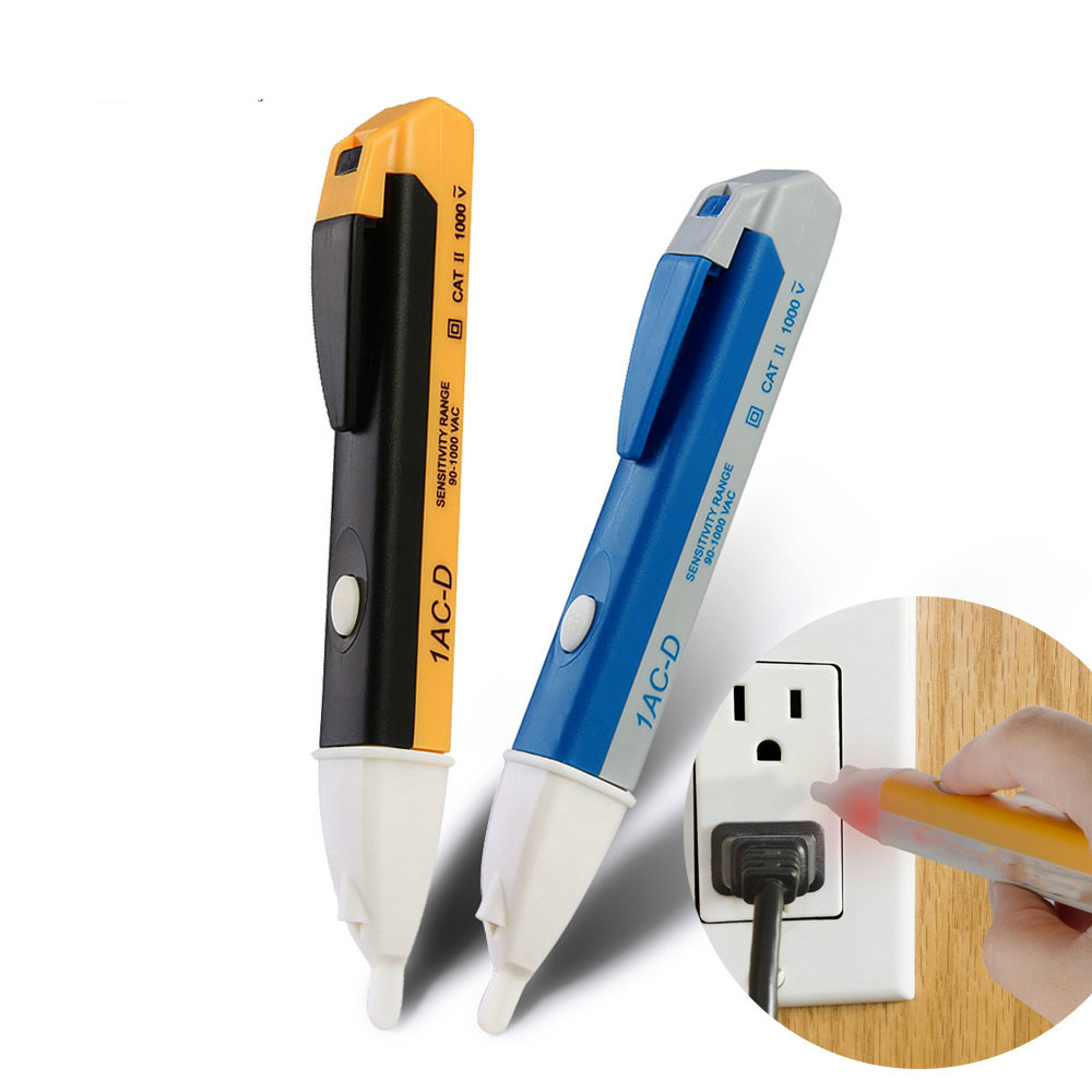 AC 110V 220V Voltmeter Voltage Probe Volt Meter Power Detector Tester Non-Contact Socket Wall Electric Indicator 90-1000V
AC 110V 220V Voltmeter Voltage Probe Volt Meter Power Detector Tester Non-Contact Socket Wall Electric Indicator 90-1000V