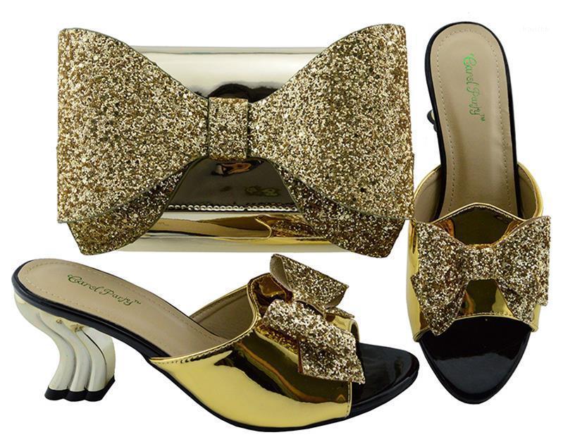 Dress Shoes Gold Color Italian Ladies And Handbags To Match Joint Bag Matching Nigerian African Wedding YM001A, Black
Dress Shoes Gold Color Italian Ladies And Handbags To Match Joint Bag Matching Nigerian African Wedding YM001A, Black