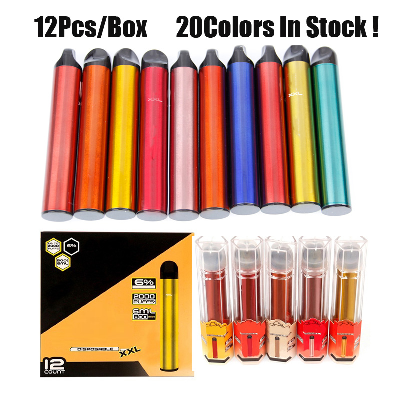 Newest Bang XXL Disposable Device 800mAh Power Battery Pre-filled 6ml Pod 2000 Puffs XXtra Kits Vape Empty Pen VS Bar Flow Plus XL
Newest Bang XXL Disposable Device 800mAh Power Battery Pre-filled 6ml Pod 2000 Puffs XXtra Kits Vape Empty Pen VS Bar Flow Plus XL