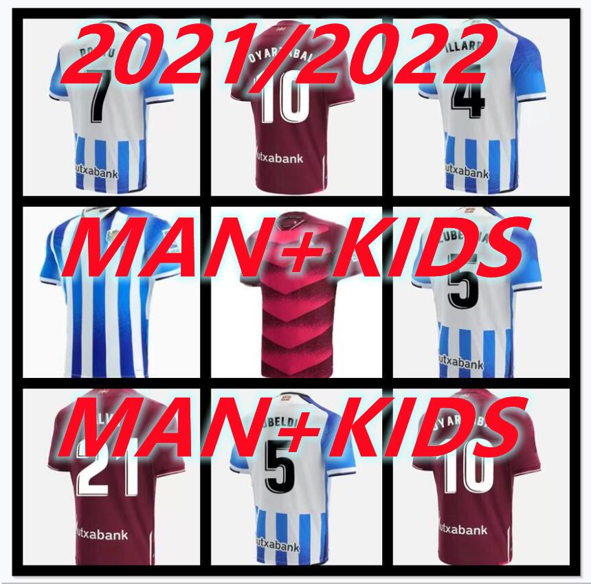 2021 2022 Real Sociedad Soccer Jerseys Copa del Rey Final ILLARRA OYARZABAL SILVA JUANMI MERINO home away Men and kids boys 21 22 football shirt
2021 2022 Real Sociedad Soccer Jerseys Copa del Rey Final ILLARRA OYARZABAL SILVA JUANMI MERINO home away Men and kids boys 21 22 football shirt