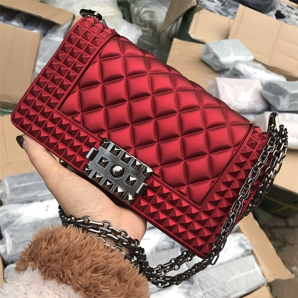 SGARR Fashion Women PVC Messenger Bags High Quality Chain Ladies Handbags Crossbody Bag 2021 Luxury Deisgner Female Shoulder Bag 210302