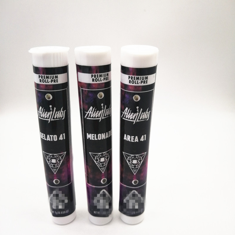 Alien Labs Preroll Joints Plastic Tubes with Stickers 4.62*0.77in Storage Tube VS west coast
Alien Labs Preroll Joints Plastic Tubes with Stickers 4.62*0.77in Storage Tube VS west coast