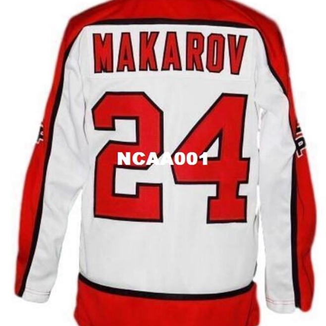 Real 001 real Full embroidery #24 Custom Name # Russia CCCP Retro New White Makarov Retro Hockey Jersey or custom any name or number Jersey
Real 001 real Full embroidery #24 Custom Name # Russia CCCP Retro New White Makarov Retro Hockey Jersey or custom any name or number Jersey
