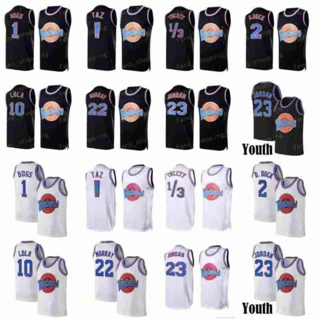 Mens Youth 23 Michael Lebron 6 James Jersey Bugs Movie Space Jam Tune Squad Basketball 1 Bugs Bill Murray 10 Lola 2 D.DUCK ! Taz 1 3 Tweety, As
Mens Youth 23 Michael Lebron 6 James Jersey Bugs Movie Space Jam Tune Squad Basketball 1 Bugs Bill Murray 10 Lola 2 D.DUCK ! Taz 1 3 Tweety, As