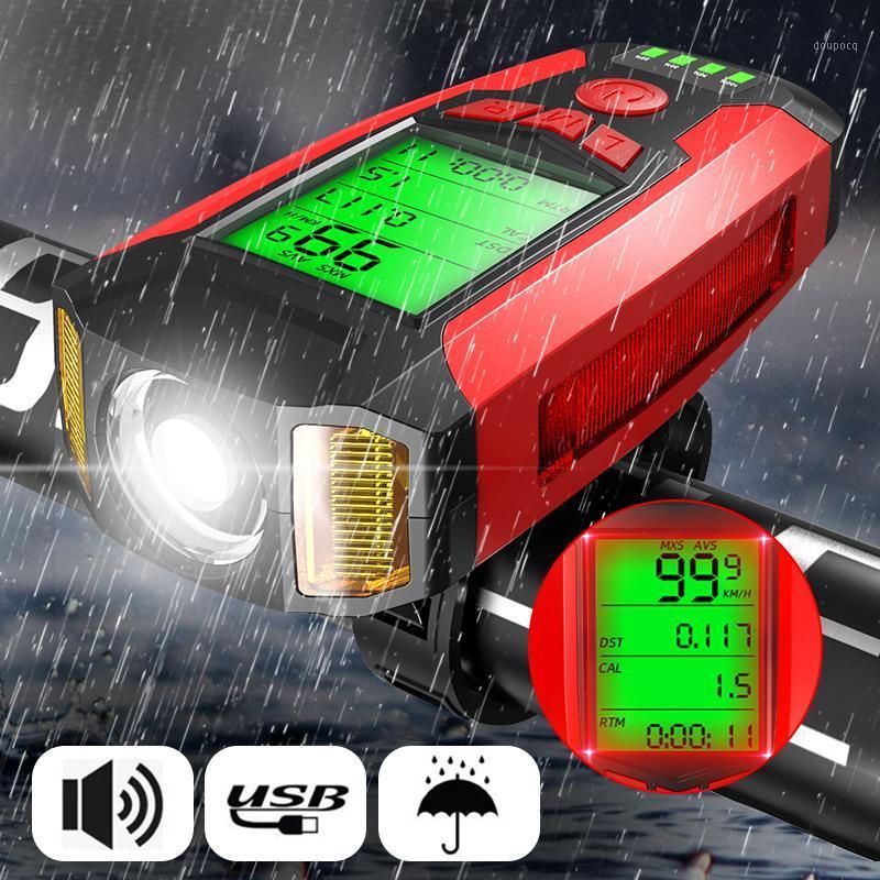 Bicycle Light/Computer Bike Front Light IPX4 Waterproof Headlight Odometer USB Charging Bike Computer Light Accessories1
Bicycle Light/Computer Bike Front Light IPX4 Waterproof Headlight Odometer USB Charging Bike Computer Light Accessories1