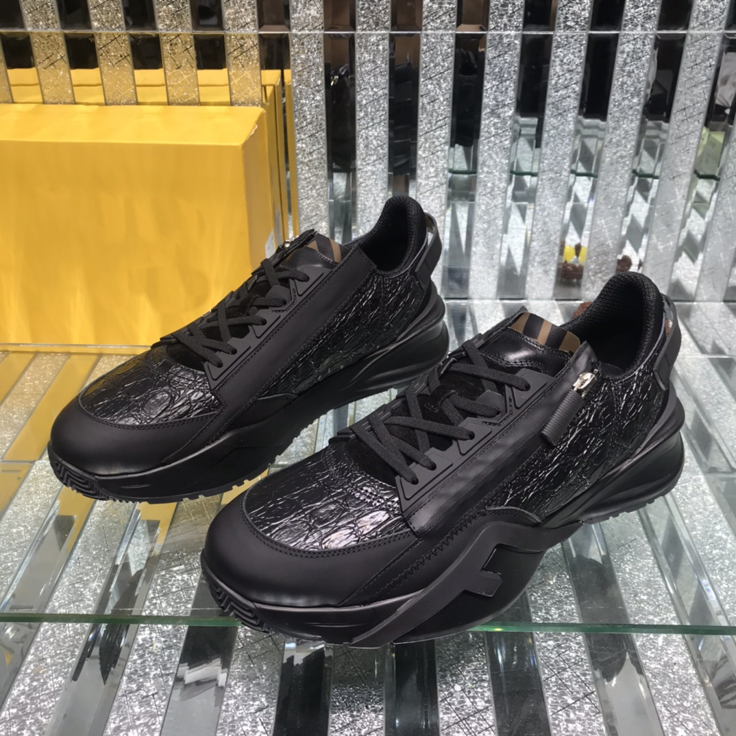 New fashion trend luxury men's design FLOW flat casual shoes comfortable breathable non-slip sneakers optional size 38-45, Black
New fashion trend luxury men's design FLOW flat casual shoes comfortable breathable non-slip sneakers optional size 38-45, Black