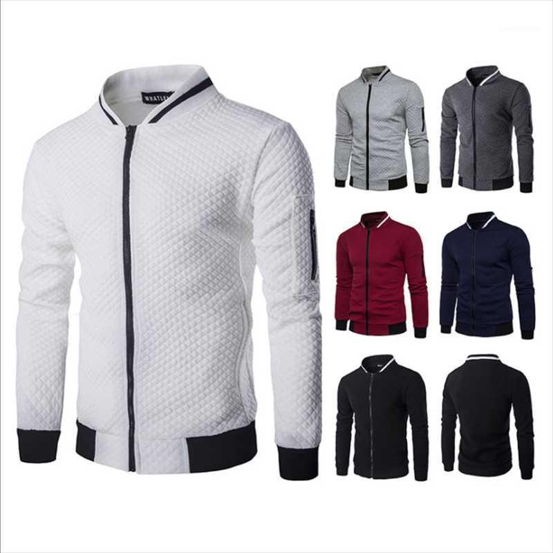 Men' Jackets Baseball Jacket Men Long Sleeve Zipper Crewneck Sweatshirt Hoodless College Harajuku Style Outwear Coat Tops Casual Clothing, Black
Men' Jackets Baseball Jacket Men Long Sleeve Zipper Crewneck Sweatshirt Hoodless College Harajuku Style Outwear Coat Tops Casual Clothing, Black
