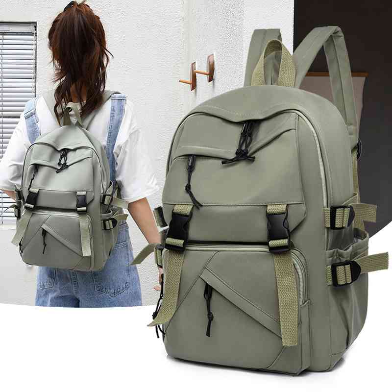 High capacity student schoolbag 2021 new fashion Korean version simple leisure backpack women's outdoor light travel, Black
High capacity student schoolbag 2021 new fashion Korean version simple leisure backpack women's outdoor light travel, Black