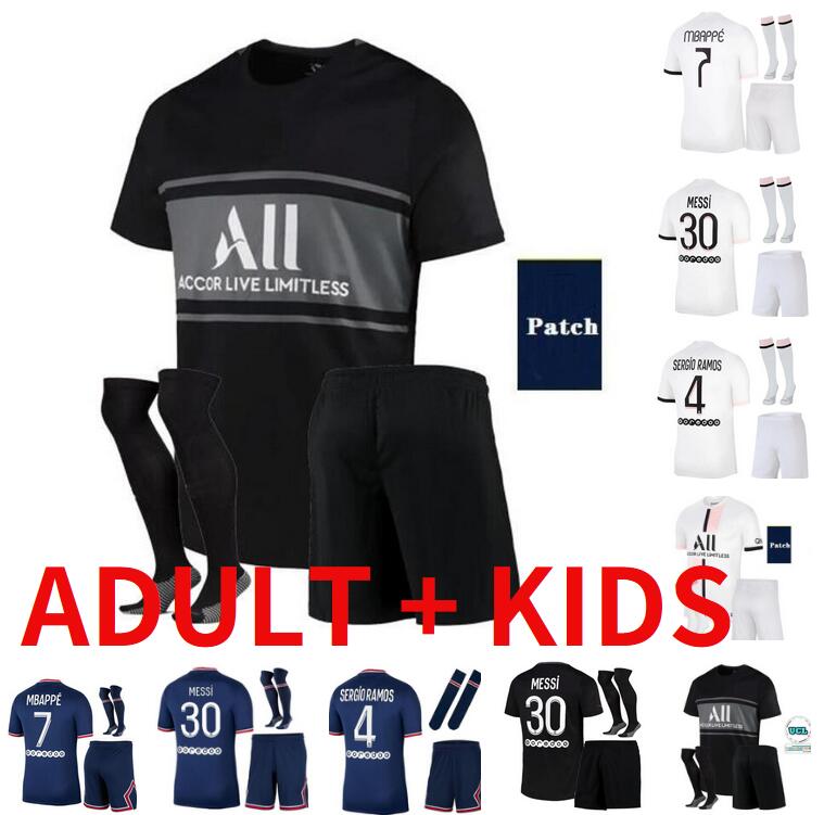 21 22 MBAPPE KEAN HAKIMI Paris messi SERGIO RAMOS soccer jerseys VERRATTI 2021 2022 NEYMAR DONNARUMMA MARQUINHOS DI MARIA football shirts men kids kits sets uniforms
21 22 MBAPPE KEAN HAKIMI Paris messi SERGIO RAMOS soccer jerseys VERRATTI 2021 2022 NEYMAR DONNARUMMA MARQUINHOS DI MARIA football shirts men kids kits sets uniforms