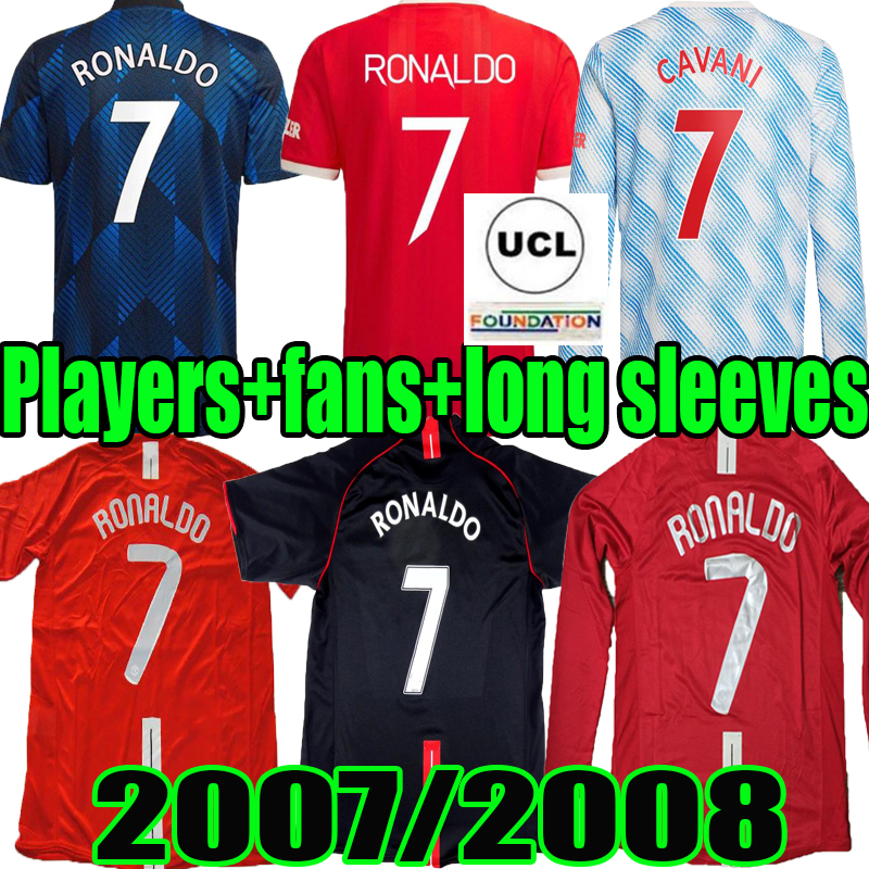 21 22 RONALDO Retro Manchester home 2021 2022 Soccer Jersey 07 08 jerseys BRUNO POGBA player version man away 2007 2008 Long sleeve football kit utd, 2021;3rd
21 22 RONALDO Retro Manchester home 2021 2022 Soccer Jersey 07 08 jerseys BRUNO POGBA player version man away 2007 2008 Long sleeve football kit utd, 2021;3rd