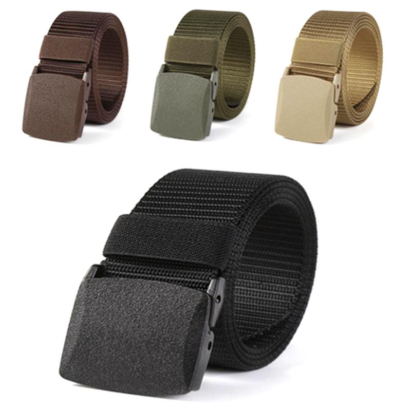 Waist Support Men Belt Military Nylon Adjustable Outdoor Travel Tactical With Plastic Buckle For Pants 125cm, Black;gray
Waist Support Men Belt Military Nylon Adjustable Outdoor Travel Tactical With Plastic Buckle For Pants 125cm, Black;gray
