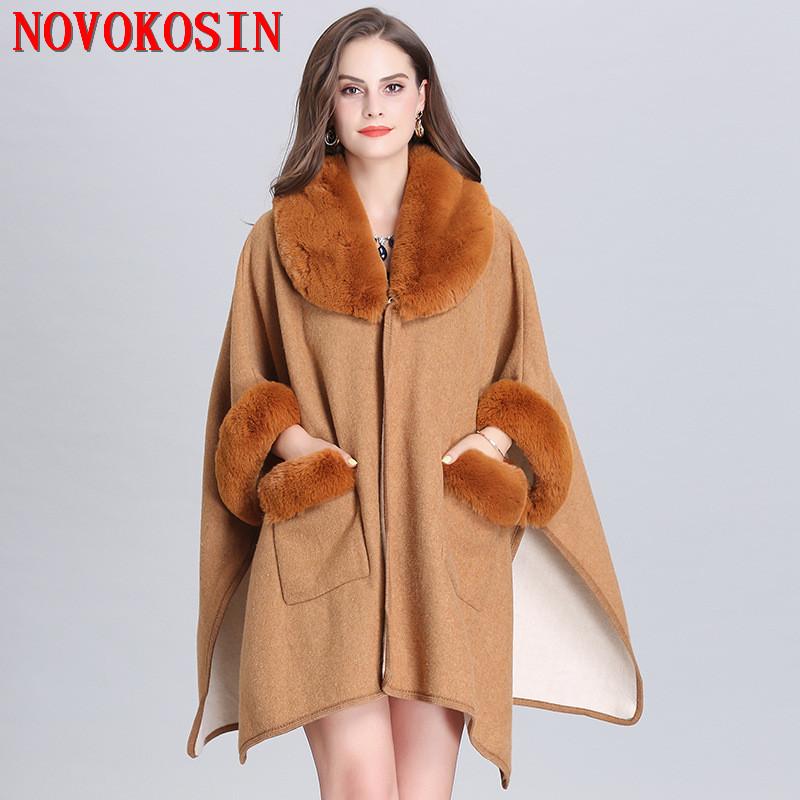 Scarves SC314 2021 Women Faux Fur Collar Cardigan Winter Warm Thick Batwing Sleeves Cloak Plus Size Ladies Open Stitch Loose Coat
Scarves SC314 2021 Women Faux Fur Collar Cardigan Winter Warm Thick Batwing Sleeves Cloak Plus Size Ladies Open Stitch Loose Coat