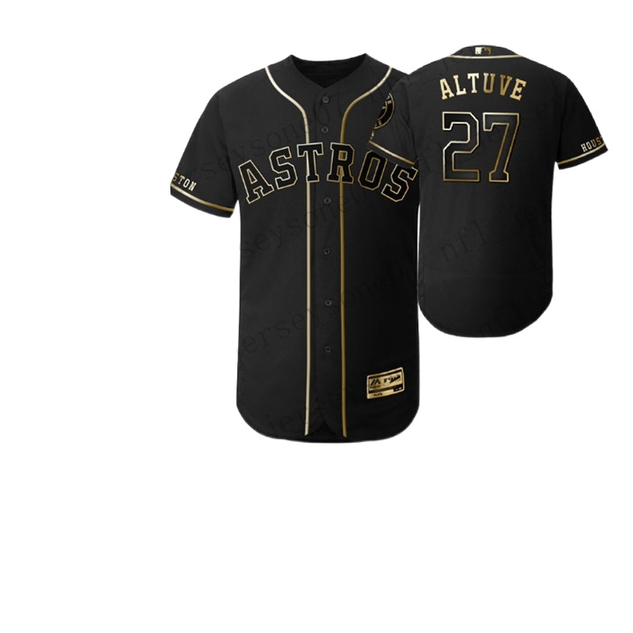 Custom Mens women youth Houston Astros 27 Jose Altuve 35 Justin Verlander white orange black Authentic Weekend 2020 Home Jersey