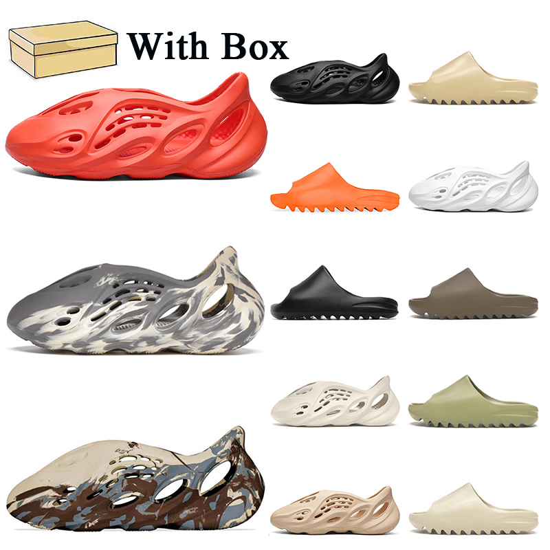 Foam Runner 2021 Designer Kanye West Yeezy Slides Women Men Slippers Yeezys EVA Cream Clay Moon Gray Resin Desert Sand Earth Brown Bone Kid Slipper Sandals Big Size 47, #36 kid 32-35
Foam Runner 2021 Designer Kanye West Yeezy Slides Women Men Slippers Yeezys EVA Cream Clay Moon Gray Resin Desert Sand Earth Brown Bone Kid Slipper Sandals Big Size 47, #36 kid 32-35