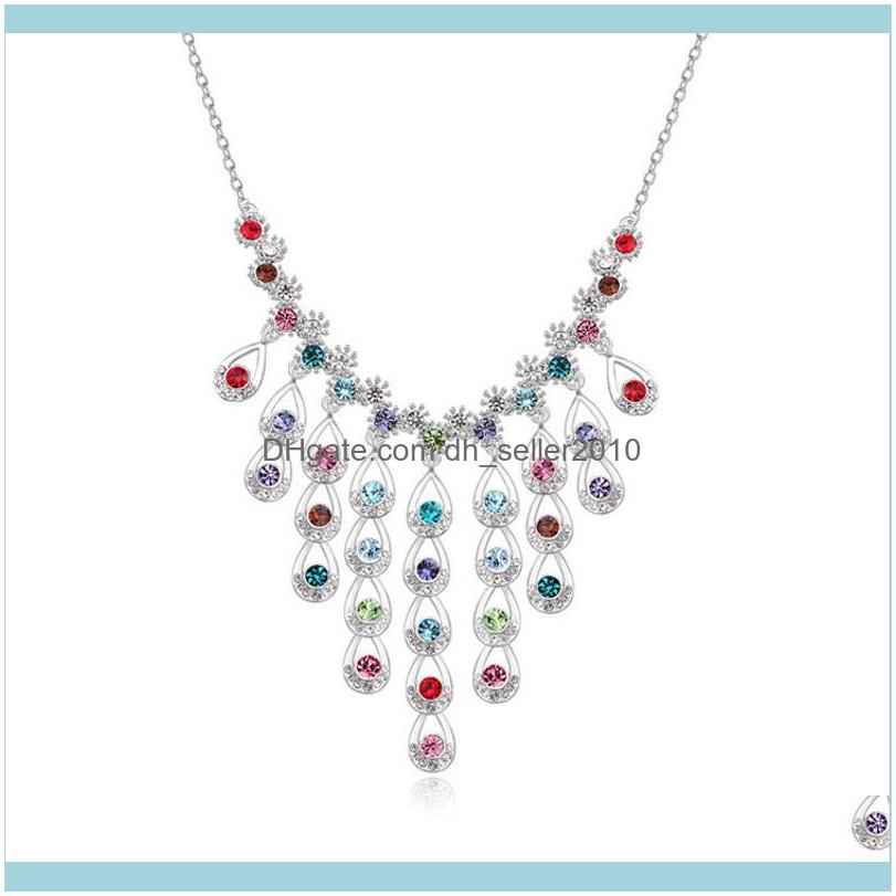 Necklaces & Pendants Jewelryluxury Bridal Jewelry Austrian Crystal Choker Necklace Beautiful Pendant For Womens Jewellery Bohemian Chokers D
Necklaces & Pendants Jewelryluxury Bridal Jewelry Austrian Crystal Choker Necklace Beautiful Pendant For Womens Jewellery Bohemian Chokers D