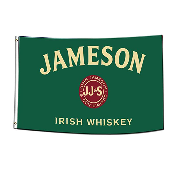 Jameson Irish Whiskey Flag Green 3x5Ft Double Stitching Decoration Banner 90x150cm Sports Festival Polyester Digital Printed Wholesale
Jameson Irish Whiskey Flag Green 3x5Ft Double Stitching Decoration Banner 90x150cm Sports Festival Polyester Digital Printed Wholesale