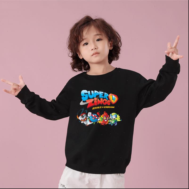casual o neck new child game super zings sweatshirts cartoon printed kids superzings sportswear baby boys girls hoodie pullover, Black
casual o neck new child game super zings sweatshirts cartoon printed kids superzings sportswear baby boys girls hoodie pullover, Black