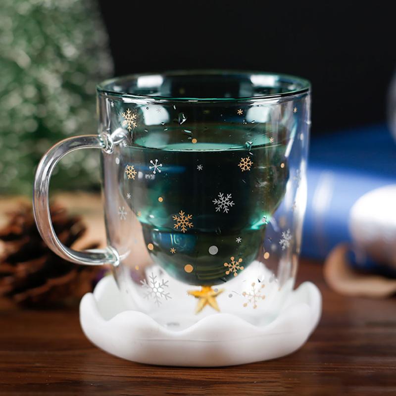 2021 Creative Double-Layer Glass Christmas Tree Star Water Cup High Temperature Mug Christmas theme Cup Dropshipping #91240, As pic
2021 Creative Double-Layer Glass Christmas Tree Star Water Cup High Temperature Mug Christmas theme Cup Dropshipping #91240, As pic